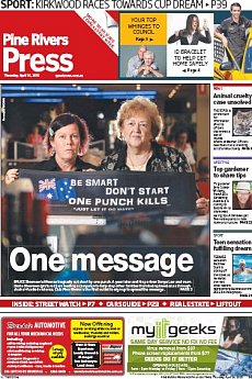 Pine Rivers Press - April 16th 2015